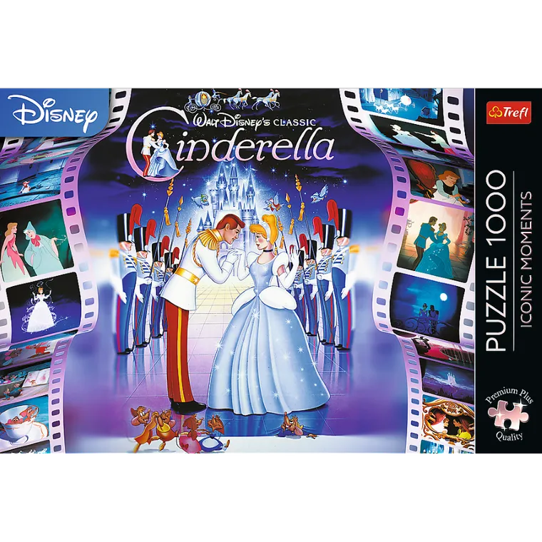 Trefl, Premium Plus, Iconic Moments, Kopciuszek, puzzle, 1000 elementów