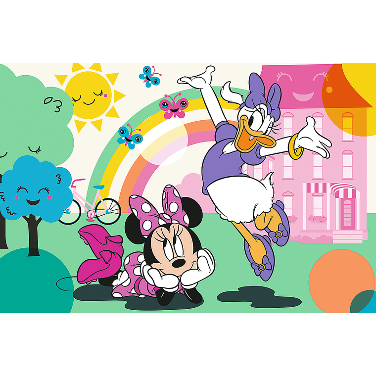 Trefl, Premium Plus Kids, Myszka Minnie, Uśmiech Minnie, puzzle, 60 elementów
