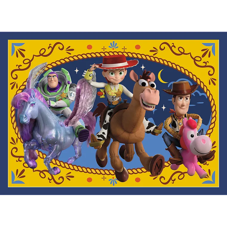 Trefl, Premium Plus Kids, Toy Story, Czas zabawek, puzzle, 4-88 elementów