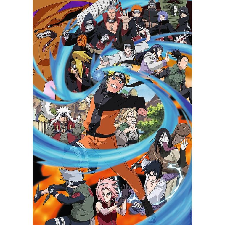 Trefl, Premium Plus, Naruto Shippuden, puzzle, 1000 elementów