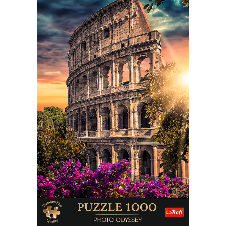Trefl, Premium Plus, Photo Odyssey, Koloseum, Amfiteatr w Rzymie, puzzle, 1000 elementów