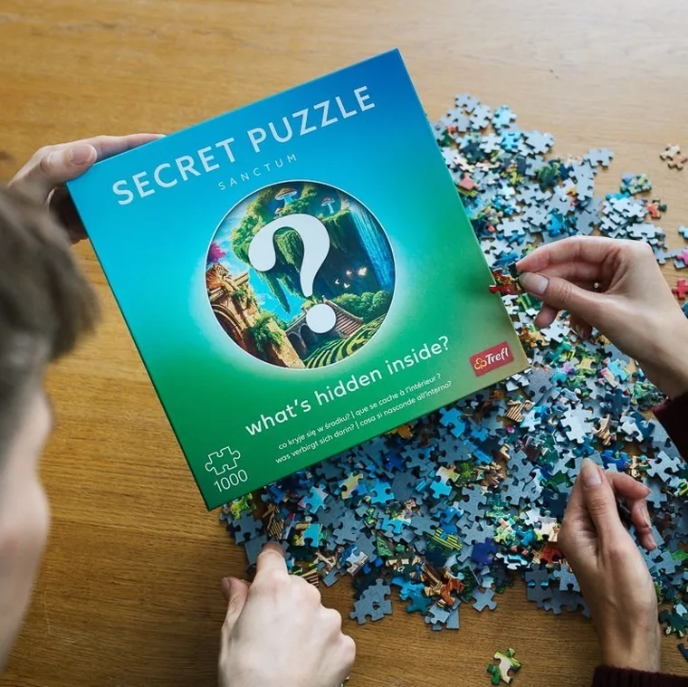 Trefl, Premium Plus, Secret Puzzle, Sanctum, puzzle, 1000 elementów
