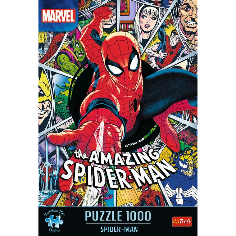 Trefl, Premium Plus, The Amazing Spider-Man, puzzle, 1000 elementów