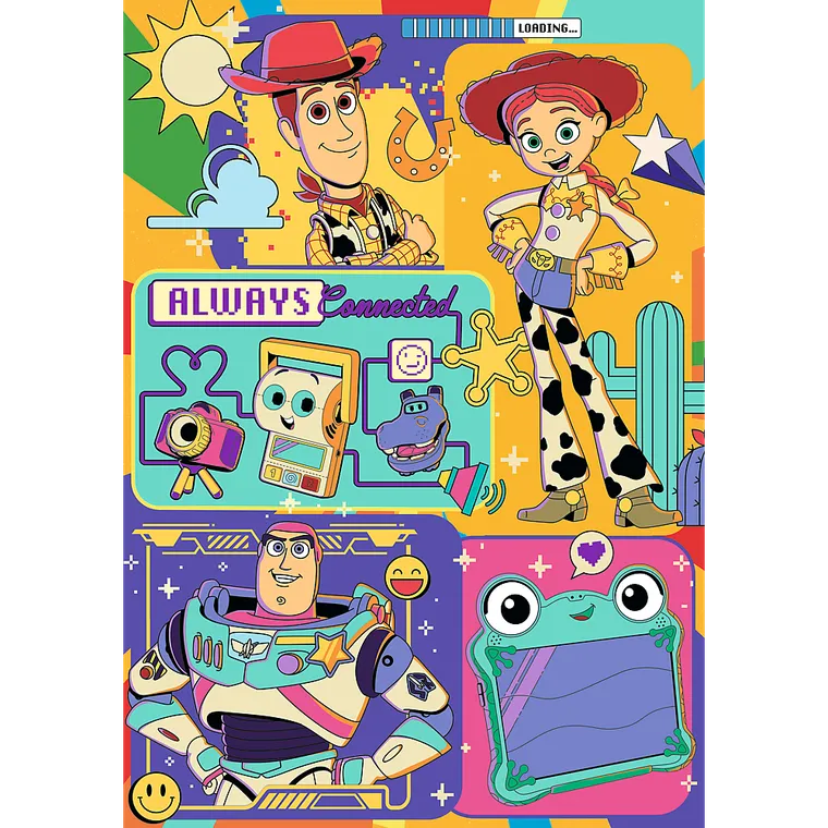 Trefl, Premium Plus, Toy Story 5, Świat Zabawek, puzzle, 1000 elementów