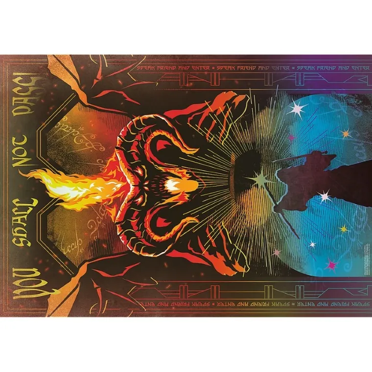 Trefl, Premium Plus, Władca Pierścieni, puzzle, 1000 elementów