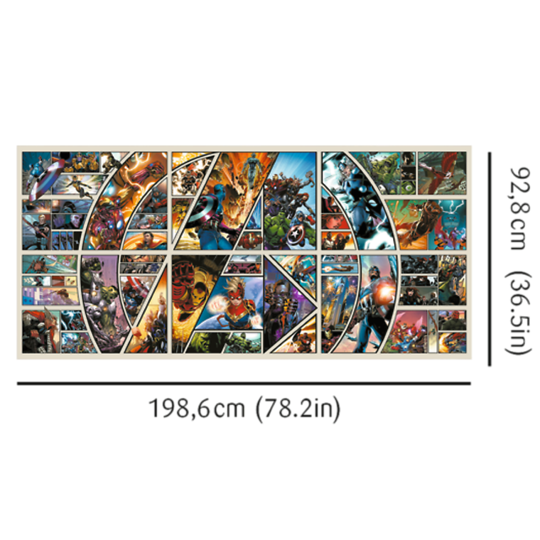 Trefl, Prime UFT, Marvel, Across The Comic Universe, puzzle, 9000 elementów