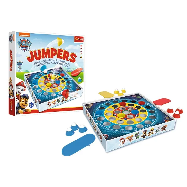 Trefl, Psi Patrol, Jumpers, rodzinna gra zręcznościowa