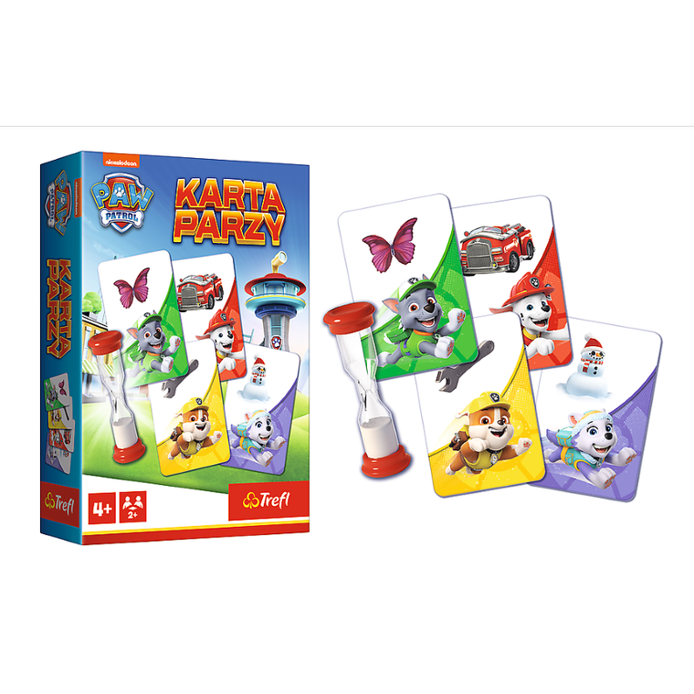 Trefl, Psi Patrol, Karta Parzy, gra karciana