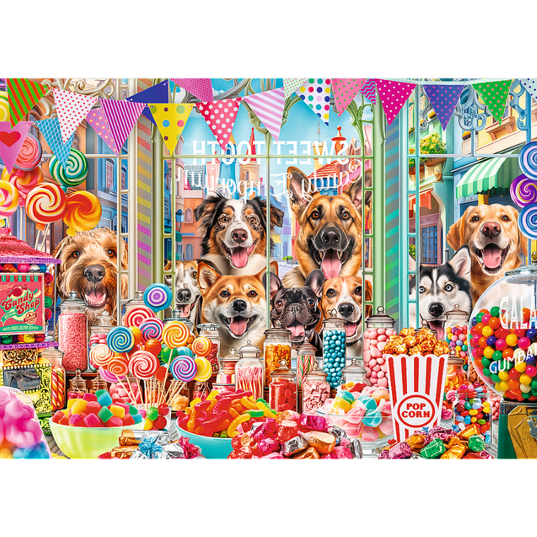 Trefl, Puszyści przyjaciele, puzzle, 2-500 elementów