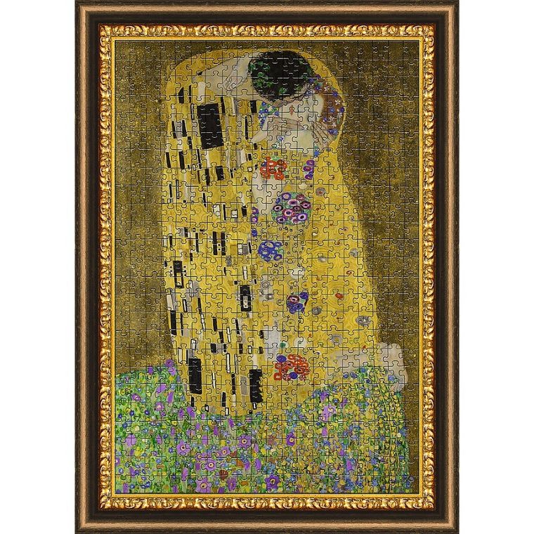 Trefl, PuzzloRama, Pocałunek, Gustav Klimt, puzzle, 500 elementów