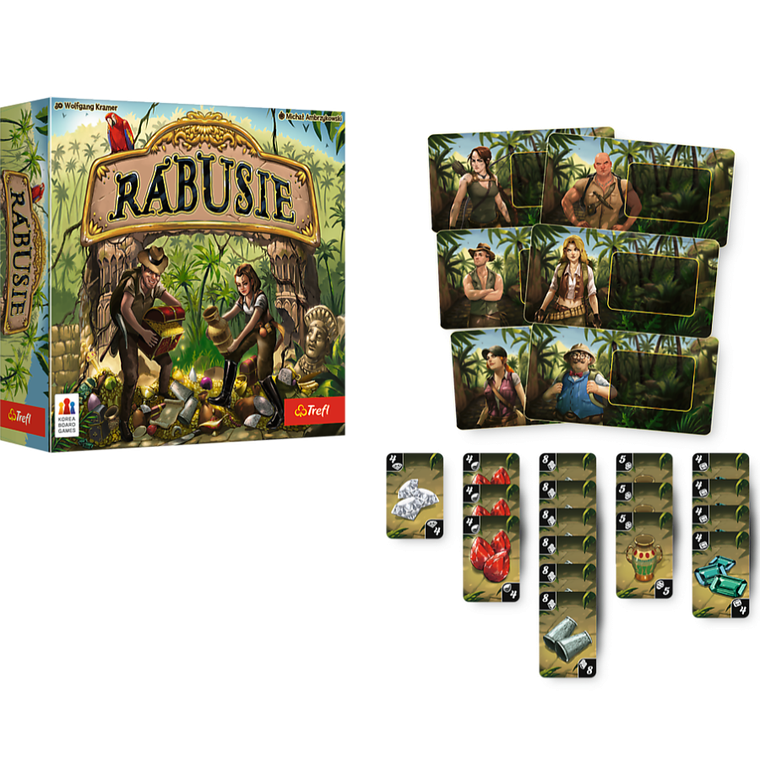 Trefl, Rabusie, gra karciana