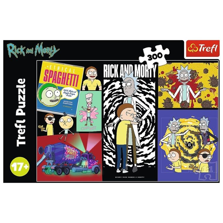 Trefl, Rick i Morty, Dziwne miejsce w galaktyce, puzzle, 300 elementów