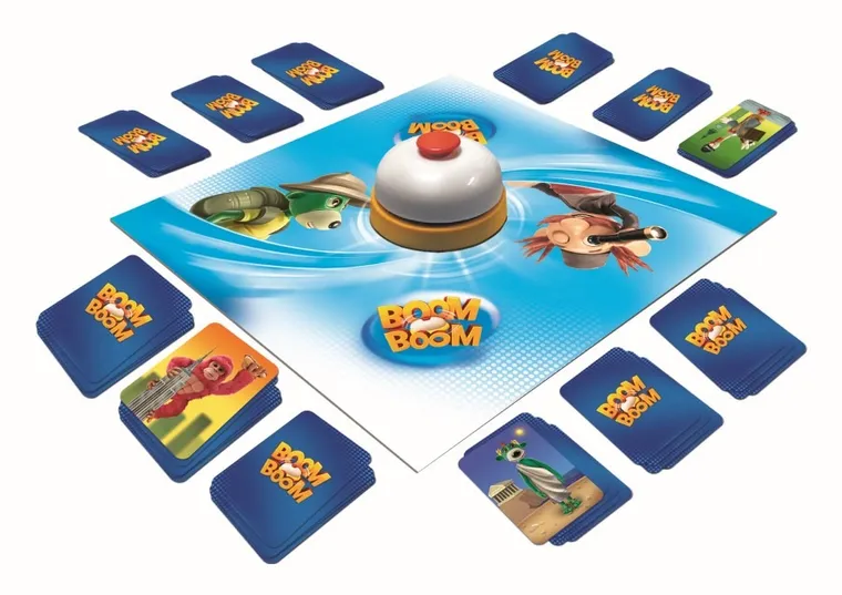 Trefl, Rodzina Treflików, Boom Boom, gra karciana