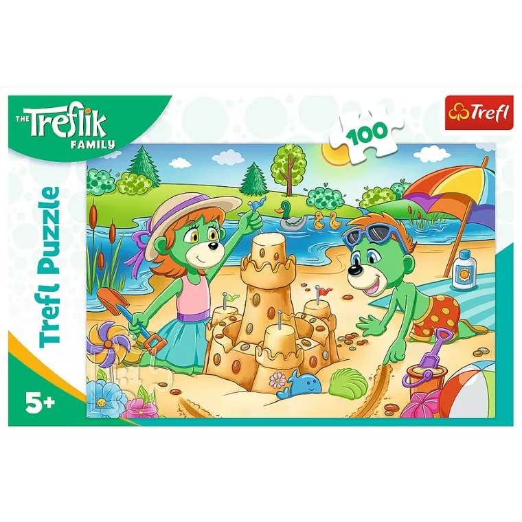 Trefl, Rodzina Treflików, Dzień Treflików, puzzle, 100 elementów