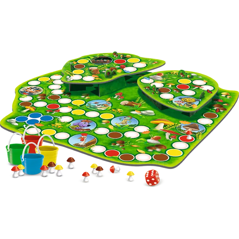 Trefl, Rodzina Treflików, Grzybobranie, gra familijna 3D