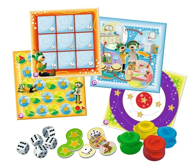 Trefl, Rodzina Treflików, Kalejdoskop, 15 gier familinych