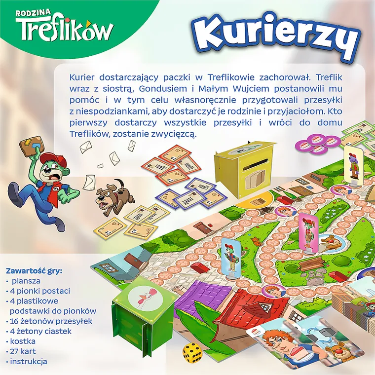 Trefl, Rodzina Treflików, Kurierzy, gra familijna