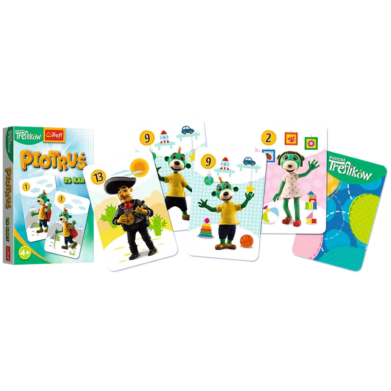 Trefl, Rodzina Treflików, Piotruś, gra karciana