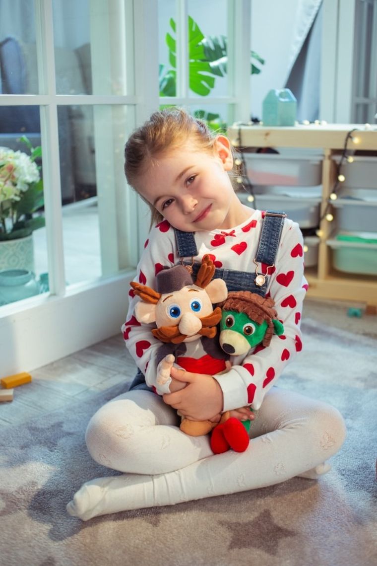 Trefl, Rodzina Treflików, Pluszowy Mały Wujcio, maskotka, 27 cm