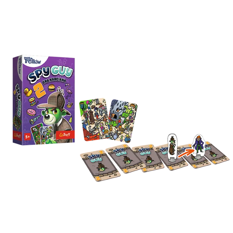 Trefl, Rodzina Treflików, Spy Guy 2, gra karciana