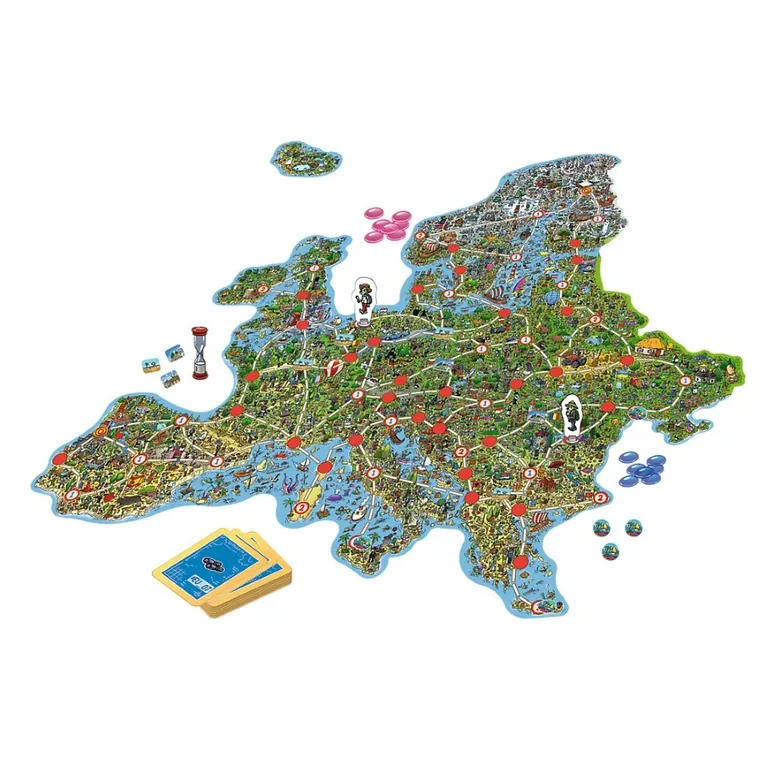 Trefl, Rodzina Treflików, Spy Guy Europa, gra familijna