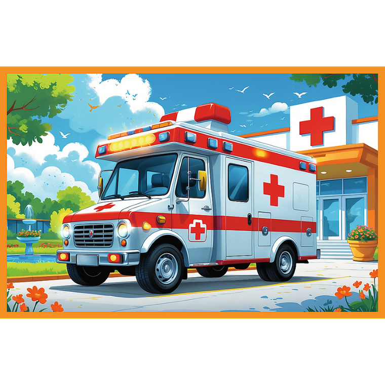 Trefl, Rodzina Treflików, Zabawy z Treflikami, puzzle, 2-24 elementów