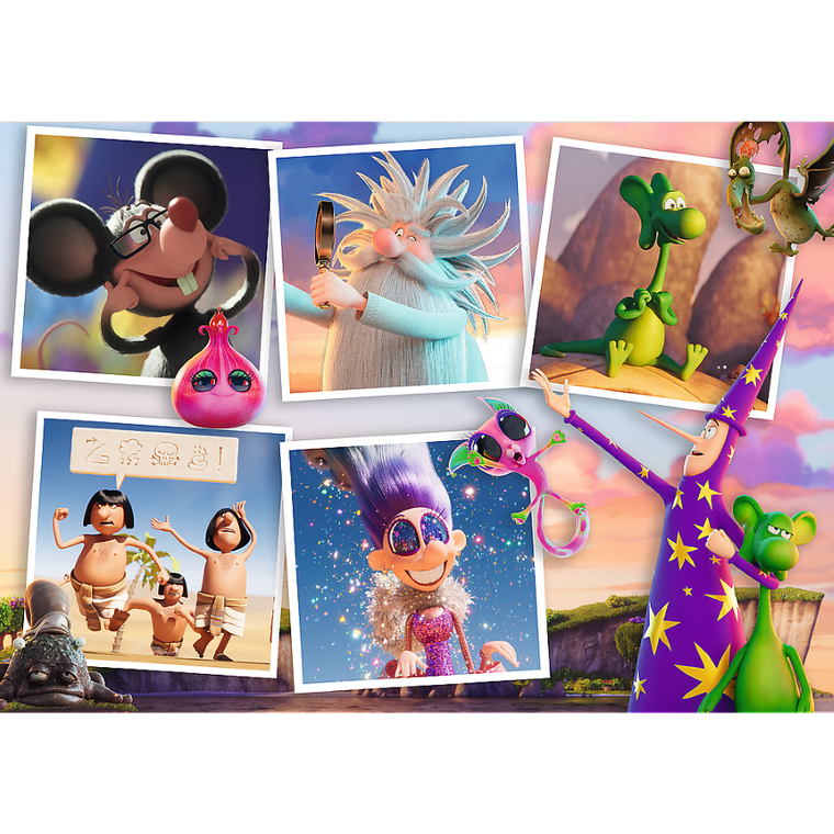 Trefl, Smok Diplodok, Przygody Smoka Diplodoka, puzzle, 200 elementów