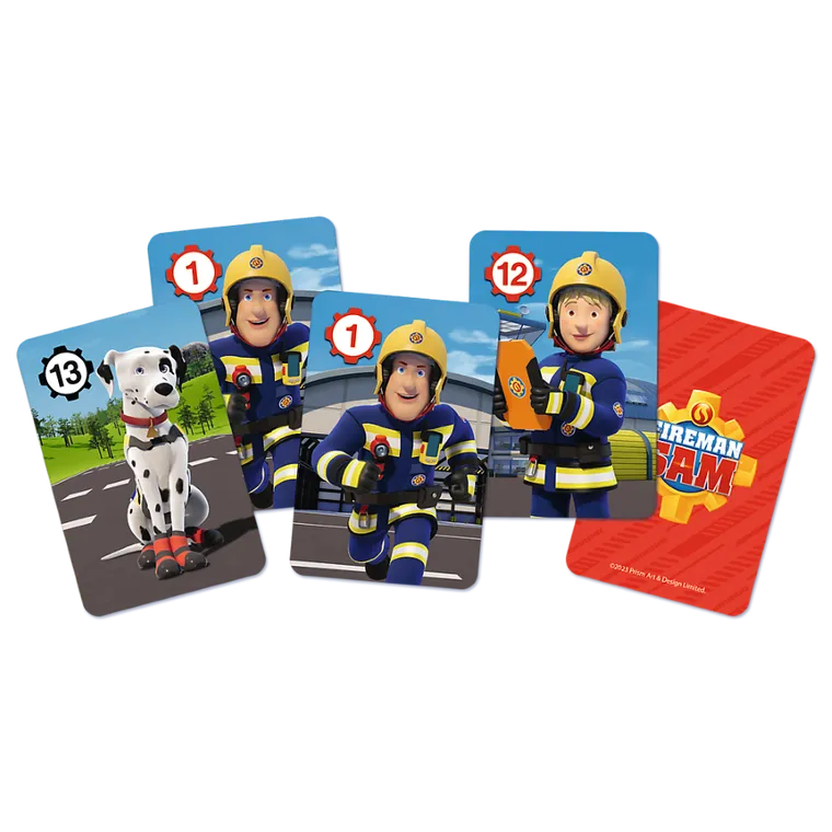 Trefl, Strażak Sam, Piotruś, gra karciana