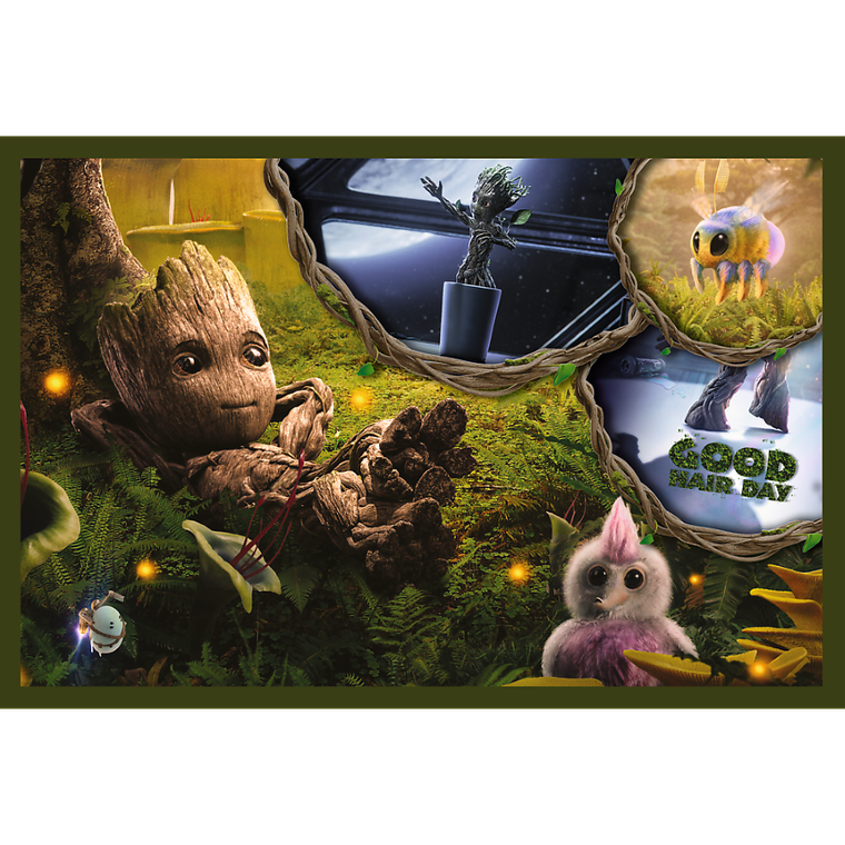 Trefl, Strażnicy Galaktyki, Ja jestem Groot, puzzle, 2-200 elementów