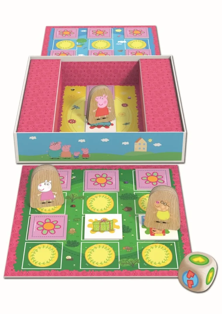 Trefl, Świnka Peppa, Big race, gra familijna