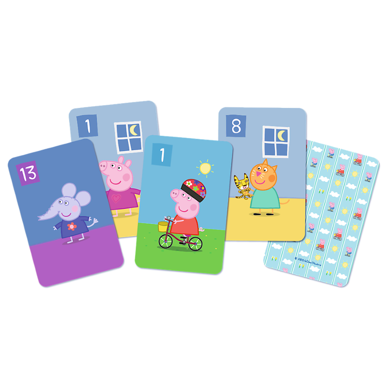 Trefl, Świnka Peppa, Piotruś, gra karciana