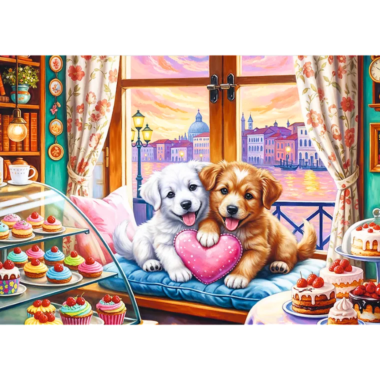 Trefl, Szczenięca miłość, puzzle, 500 elementów
