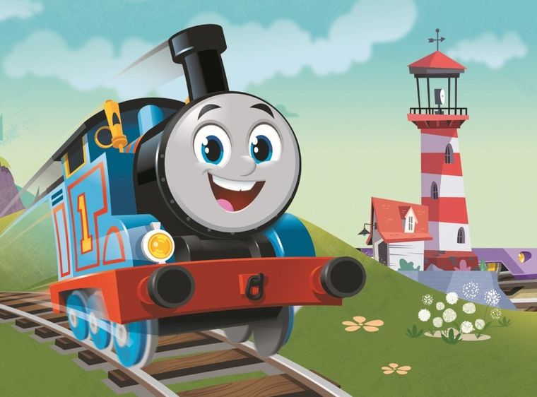 Trefl, Tomek i Przyjaciele, Z Tomkiem jest wesoło, puzzle, 20 elementów