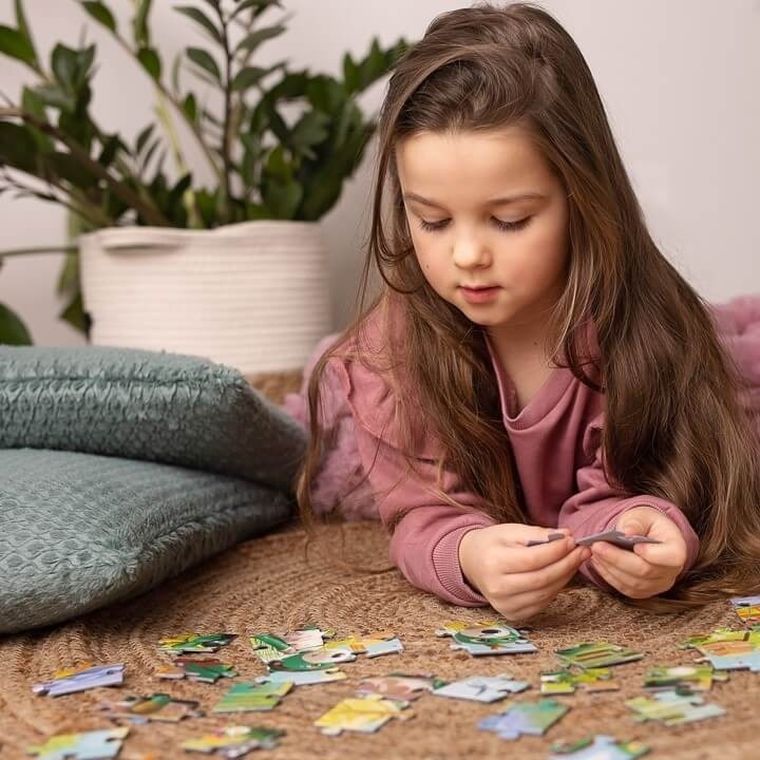 Trefl, Trefliki, Inspired By Art, Przy ognisku, puzzle, 100 elementów