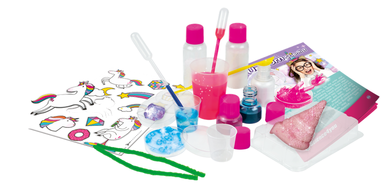 Trefl, Unicorn, Magiczne kryształy, zestaw naukowy