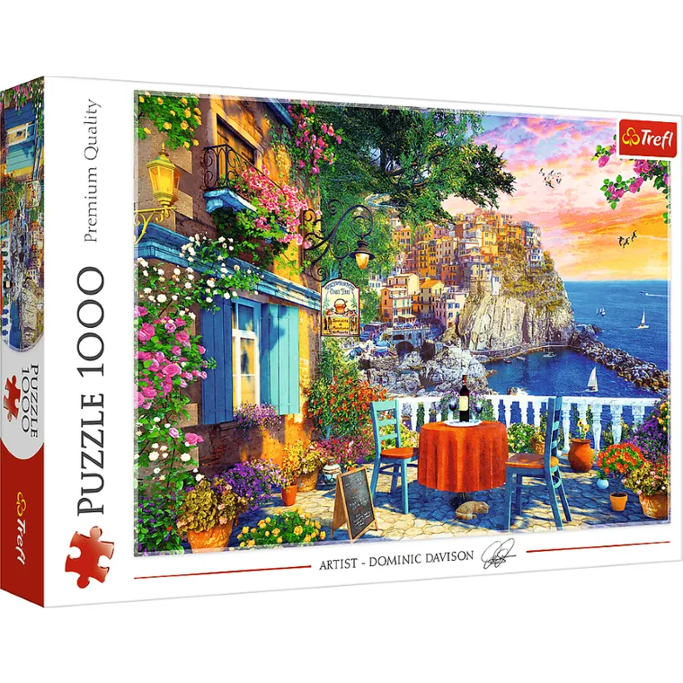 Trefl, Widok na Cinque Terre, puzzle, 1000 elementów