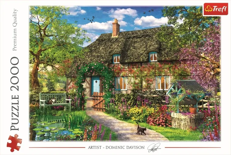 Trefl, Wiejska chatka, puzzle, 2000 elementów