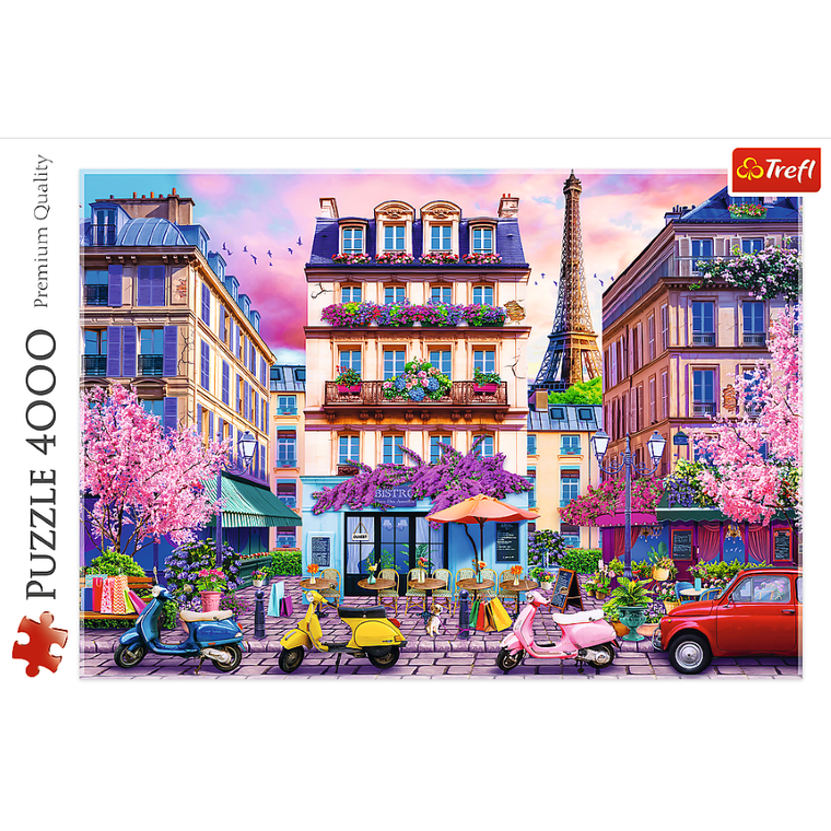 Trefl, Wiosna w Paryżu, puzzle, 4000 elementów