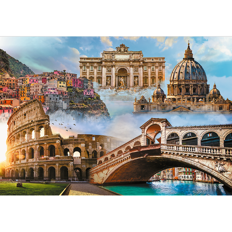 Trefl, Włochy - ulubione miejsca, 1500 elementów