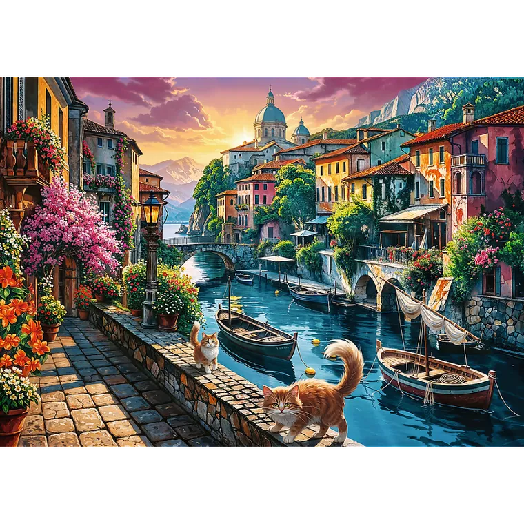 Trefl, Włoskie wakacje, puzzle, 1000 elementów