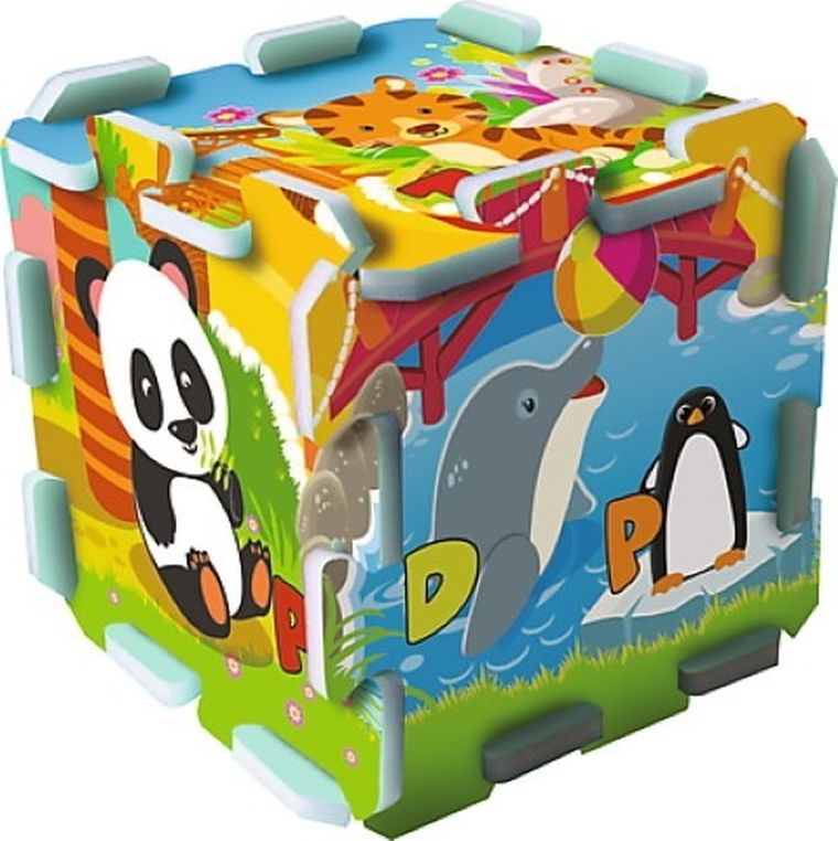 Trefl, Zoo Fun, puzzle piankowe