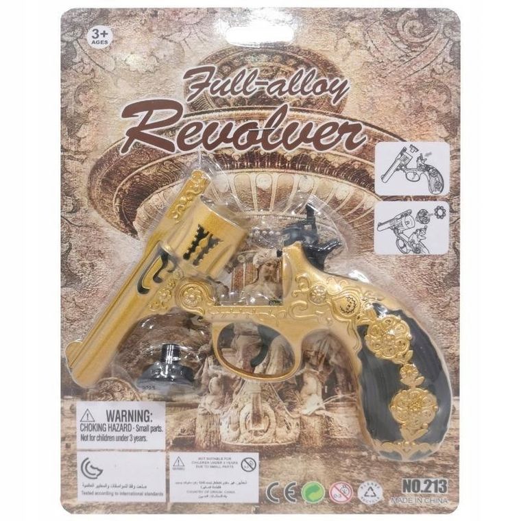 Trifox, metalowy rewolwer na kapiszony