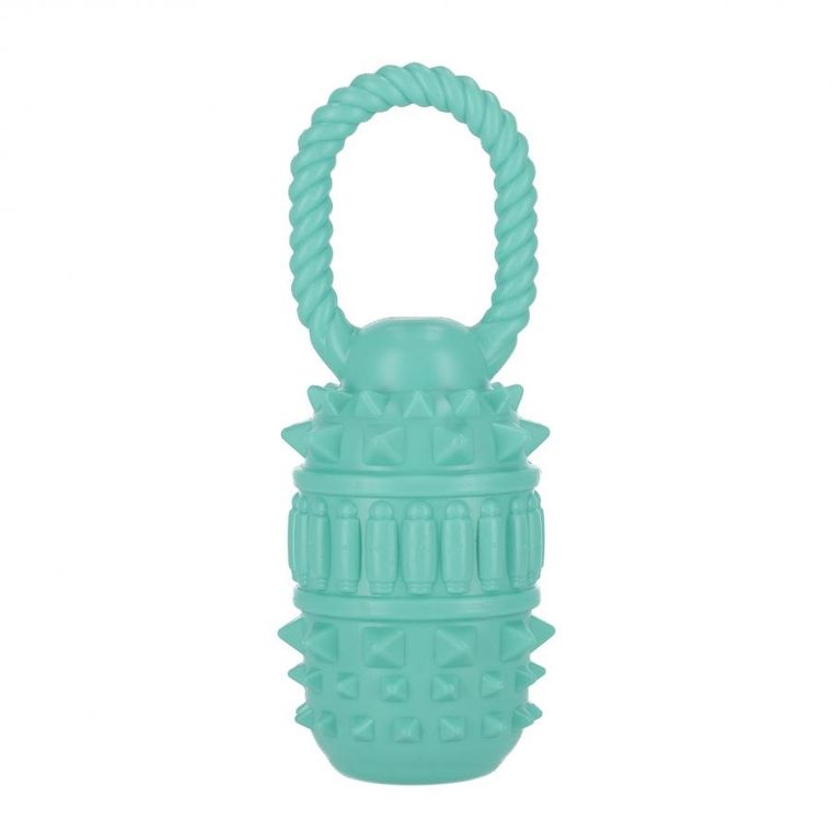 Trik&Roll, zabawka dla psa, beczka z uchwytem, niebieska, 20 cm