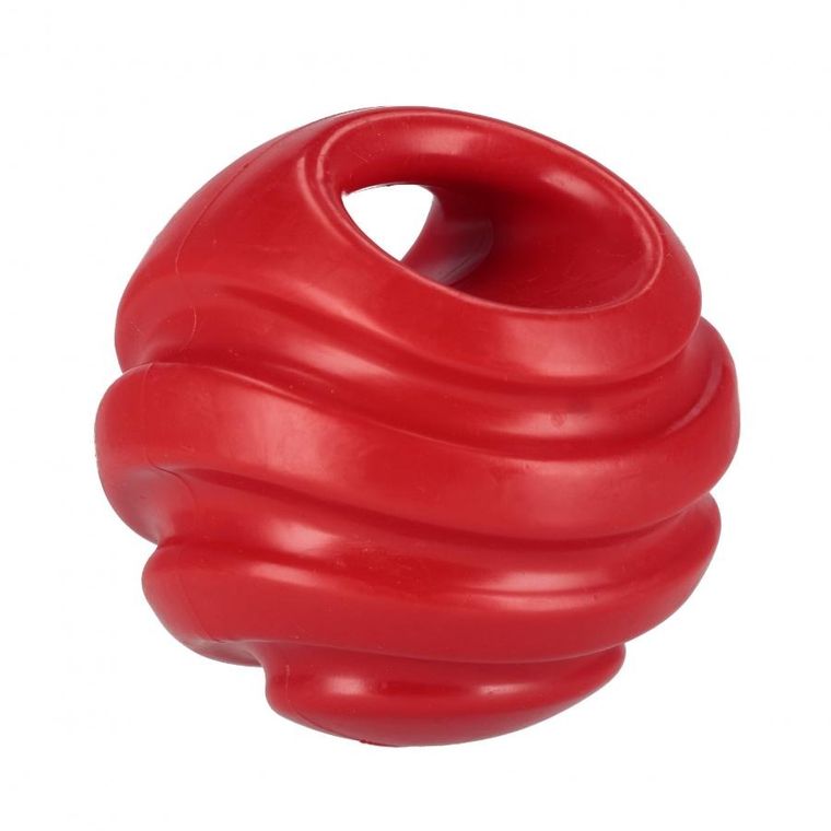 Trik&Roll, zabawka dla psa frisbee, piłka, czerwona, 12 cm