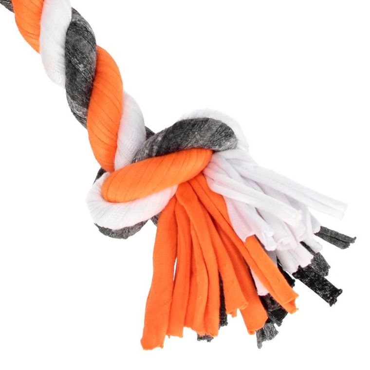 Trik&Roll, zabawka dla psa, szarpak, pomarańczowy, 28 cm