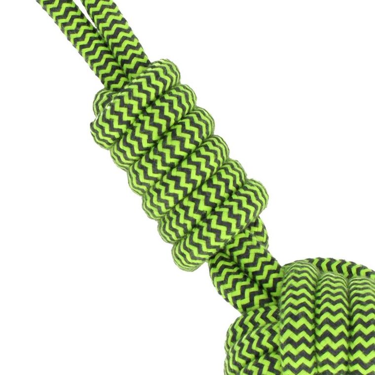 Trik&Roll, zabawka dla psa, szarpak, zielony, 39,5 cm