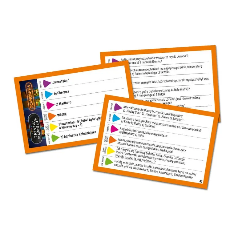 Trivial Pursuit, Domówka, gra towarzyska