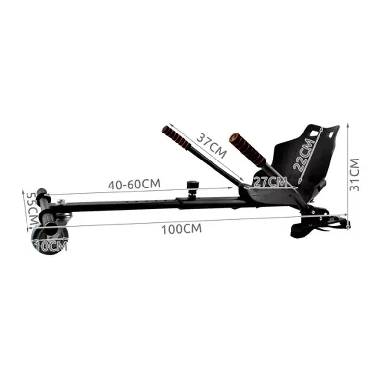 Trizand, gokart, nakładka do deski