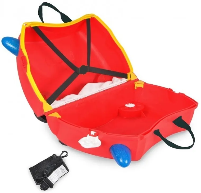 Trunki, Wóz strażacki Frank, jeżdząca walizeczka