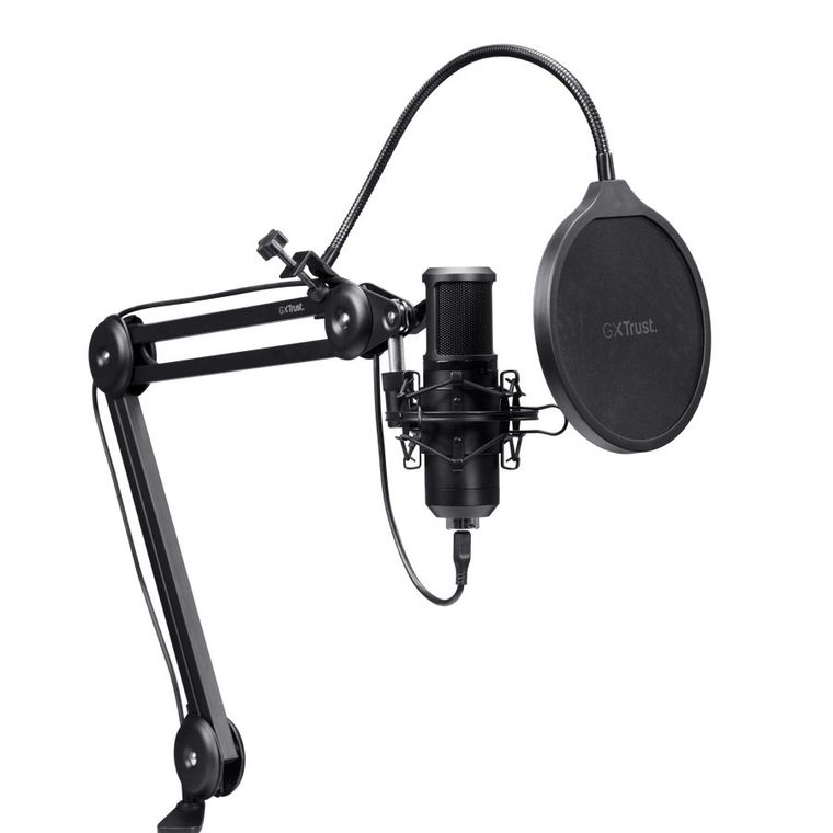 Trust, GXT 270 Emita II, mikrofon, czarny